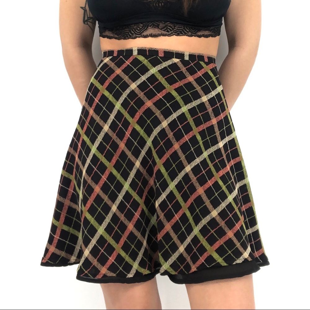 Plaid Vintage Ann Taylor Skirt